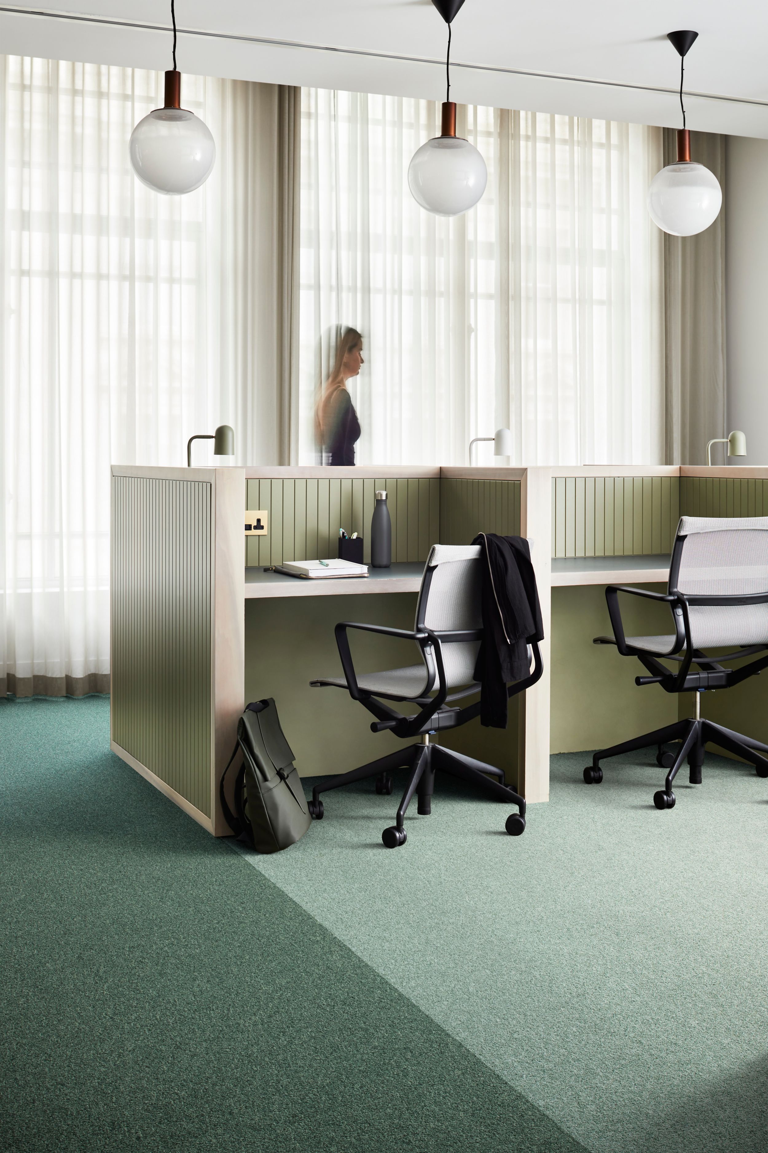 Heuga 727: Commercial Carpet Tile by Interface